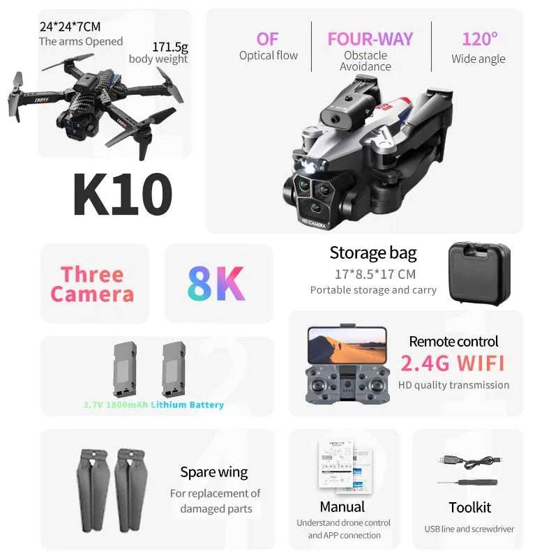 Drone kbdfa k10