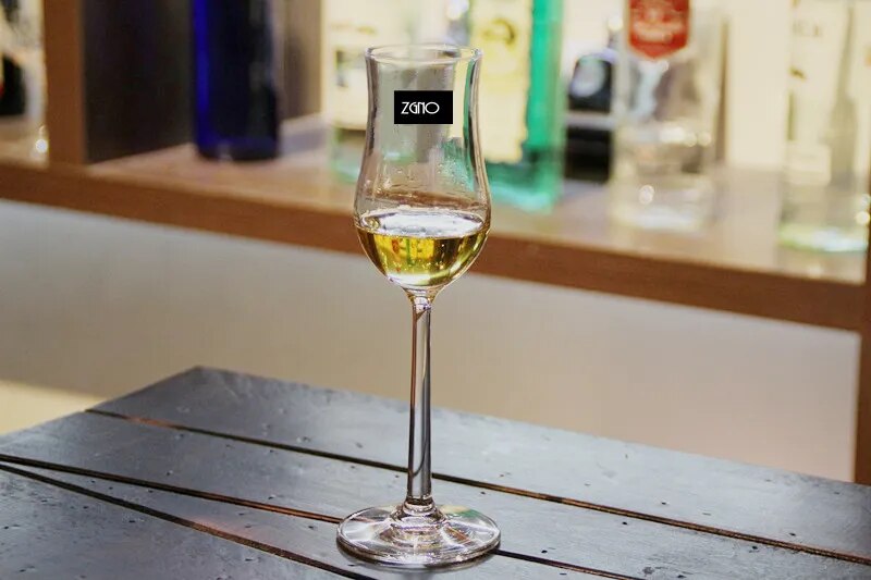 4PCS 100ml Tulip Glass Champagne Flute Glasses Copita Nosing Glass Set of 4
