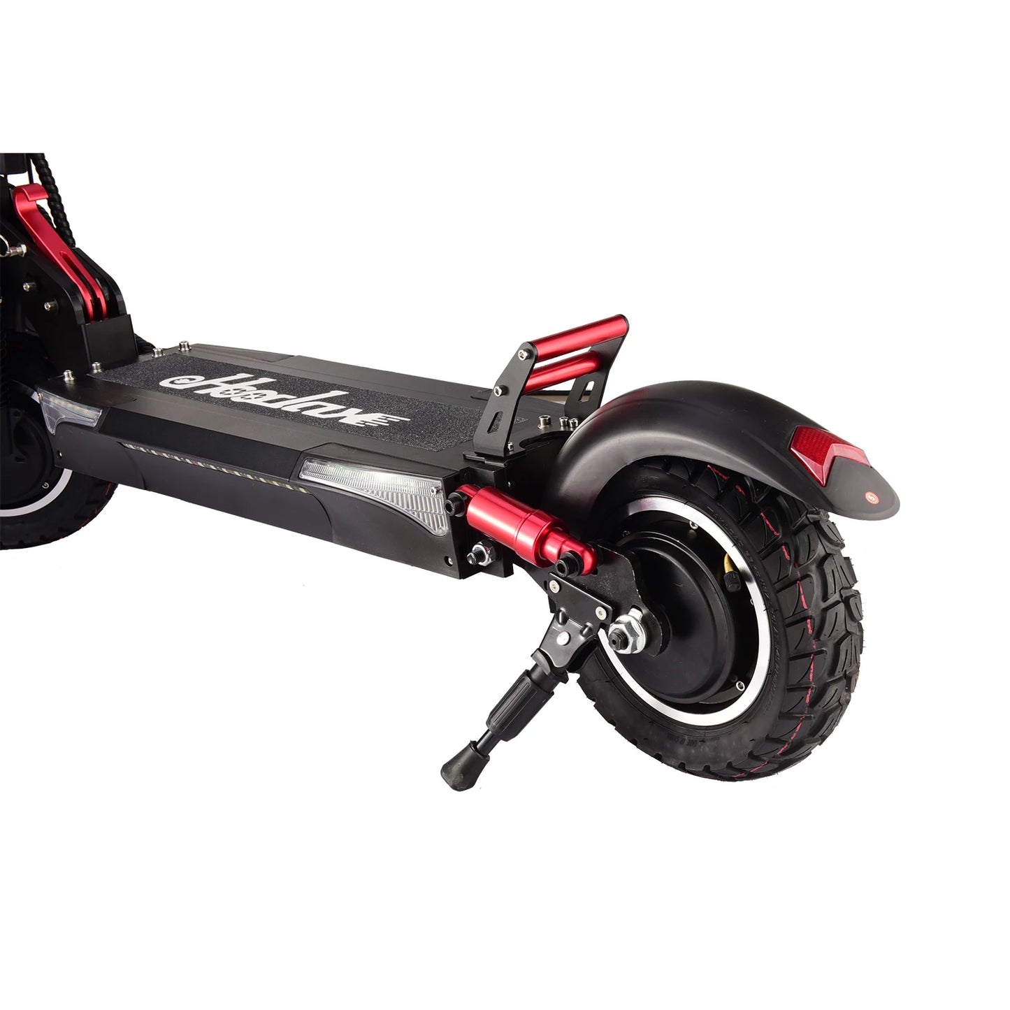 Electric scooter rear