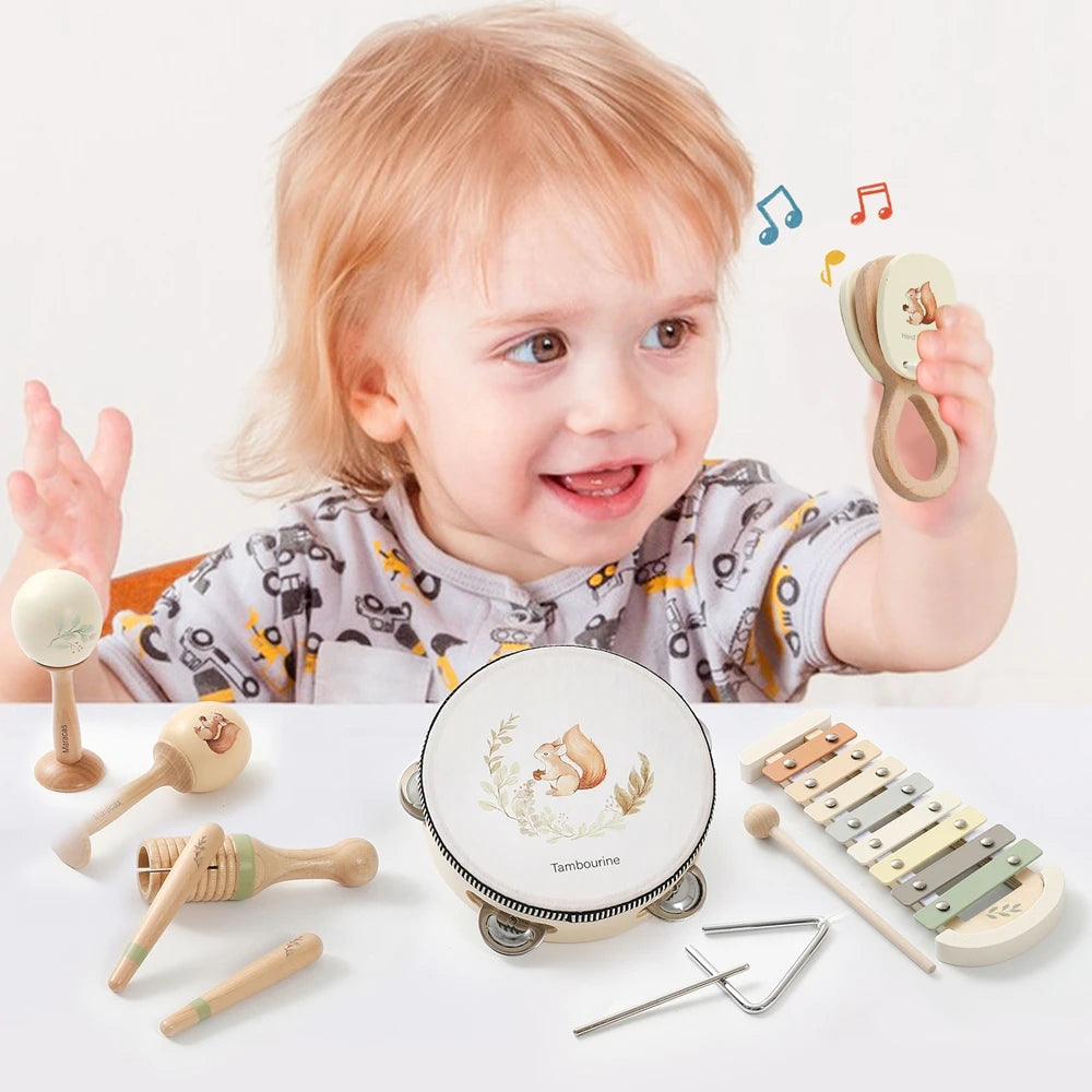Montessori Baby Drum & Xylophone