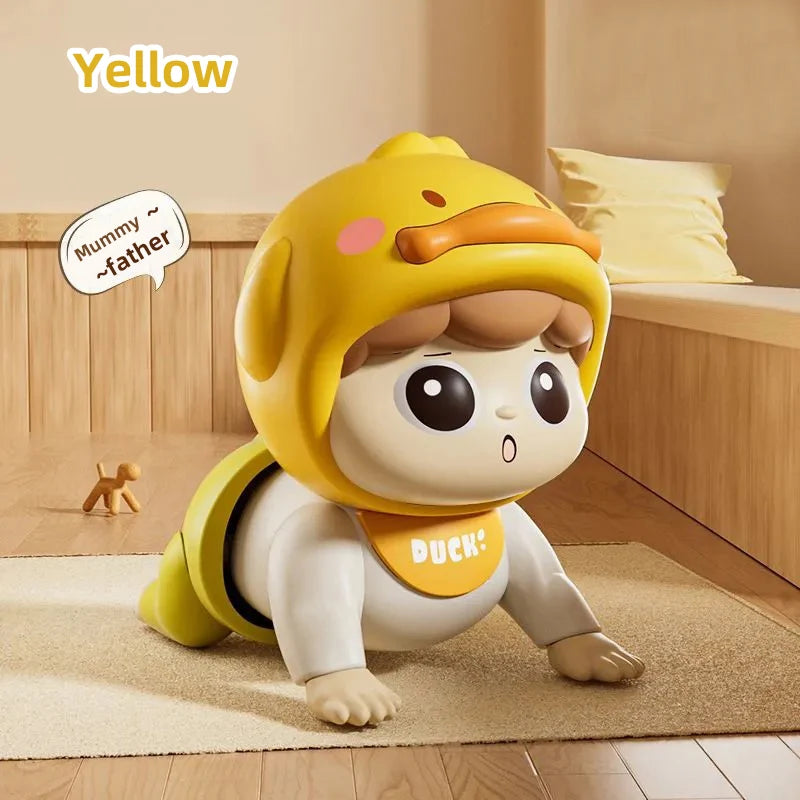 Interactive Crawling Baby Doll with Music