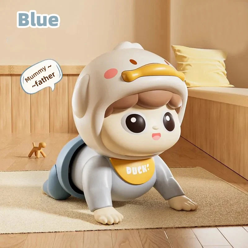 Interactive Crawling Baby Doll with Music