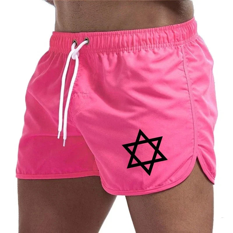 Yahadut Men's High-Quality Fashion Beach & Sports Board Shorts