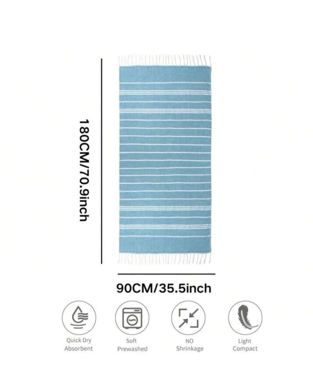 Beach Towel - 6 colour choices