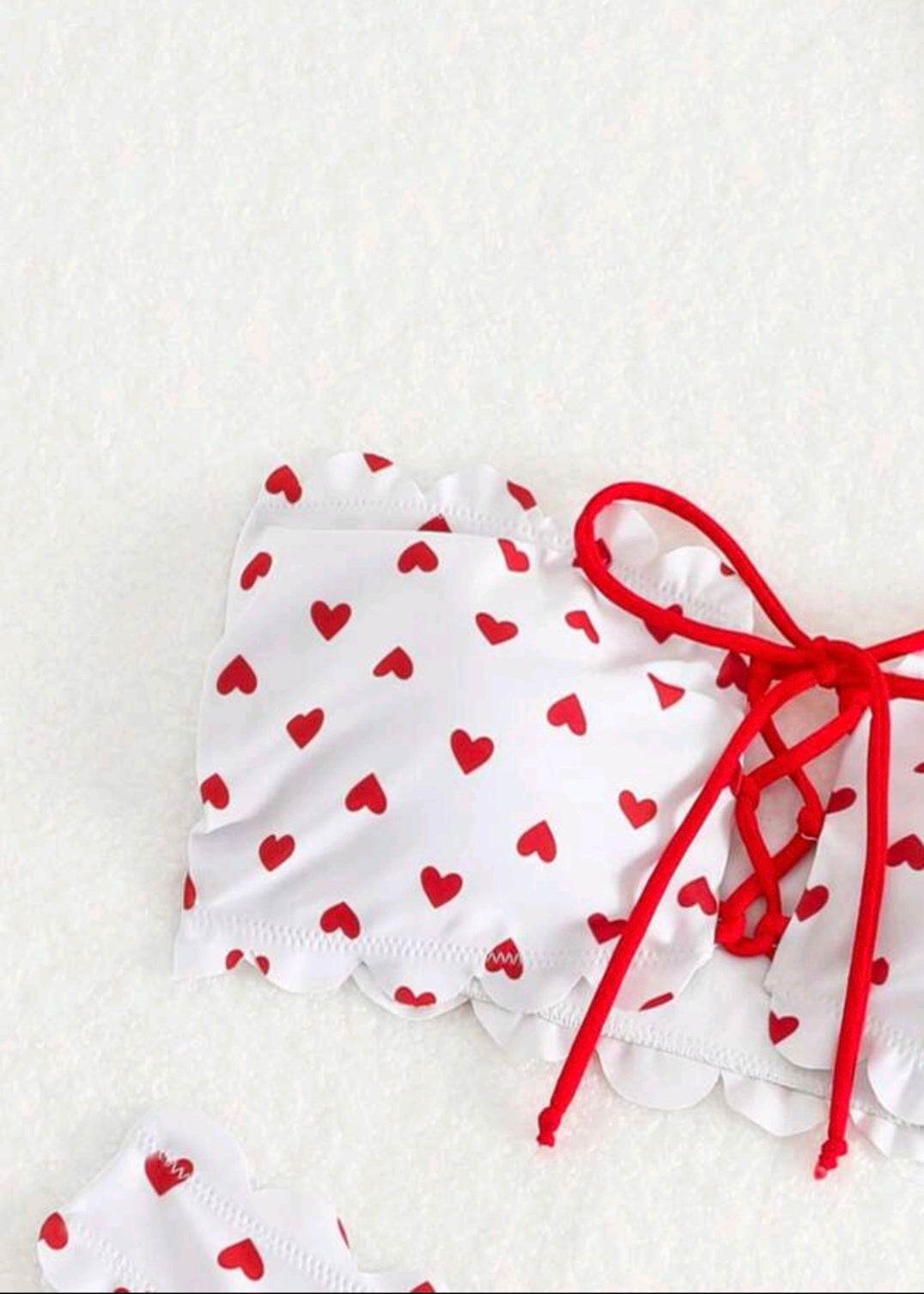 Bikini - Love heart pattern