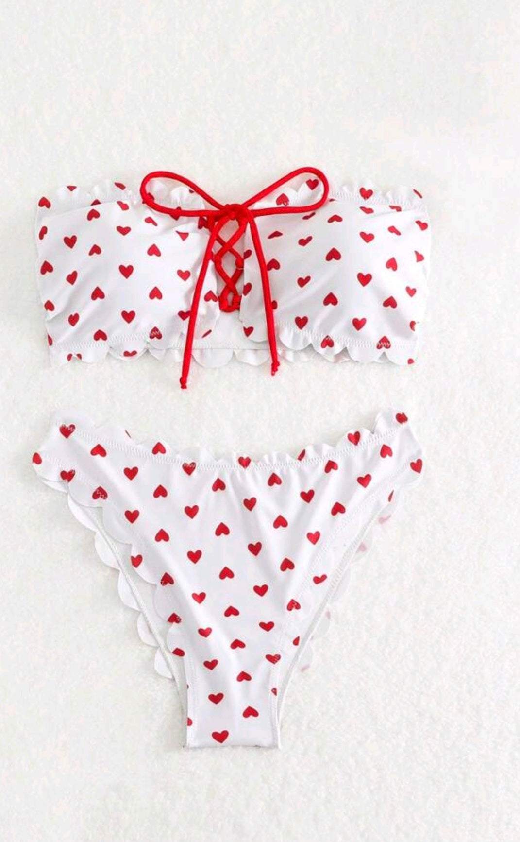 Bikini - Love heart pattern