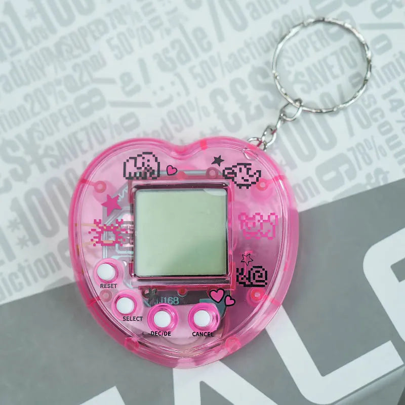 Virtual Electronic Pets Handheld Game Console - Nostalgic Digital Animals for Kids
