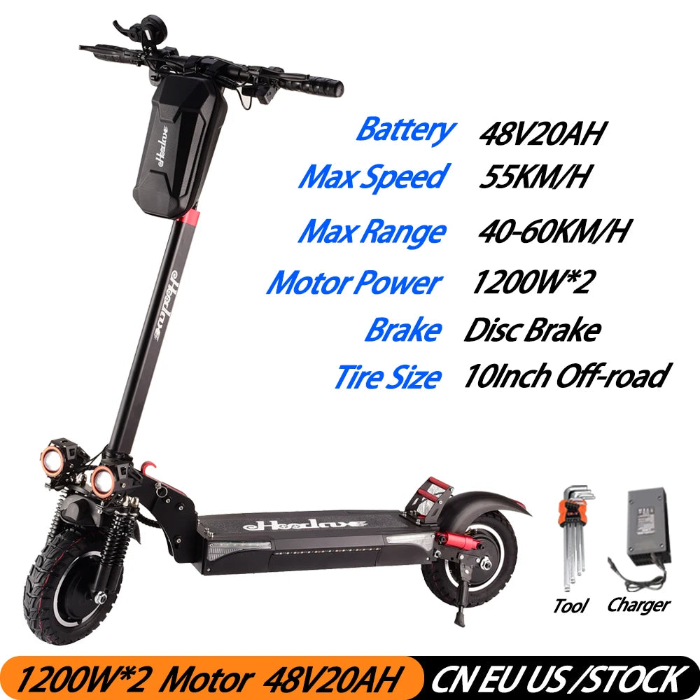 Electric scooter specifications