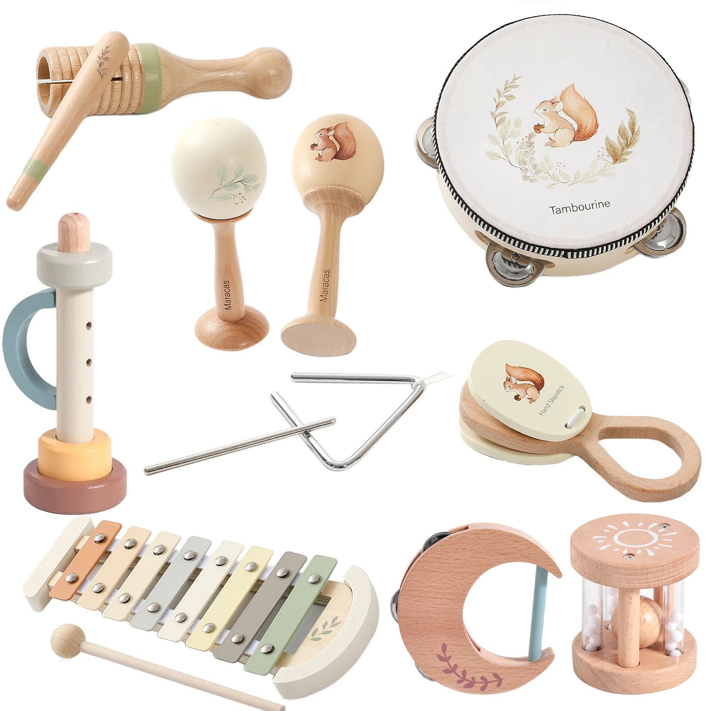 Montessori Baby Drum & Xylophone