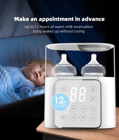 Multi-Function Baby Bottle Warmer & Food Heater - Accurate Temperature Control, Sterilizer