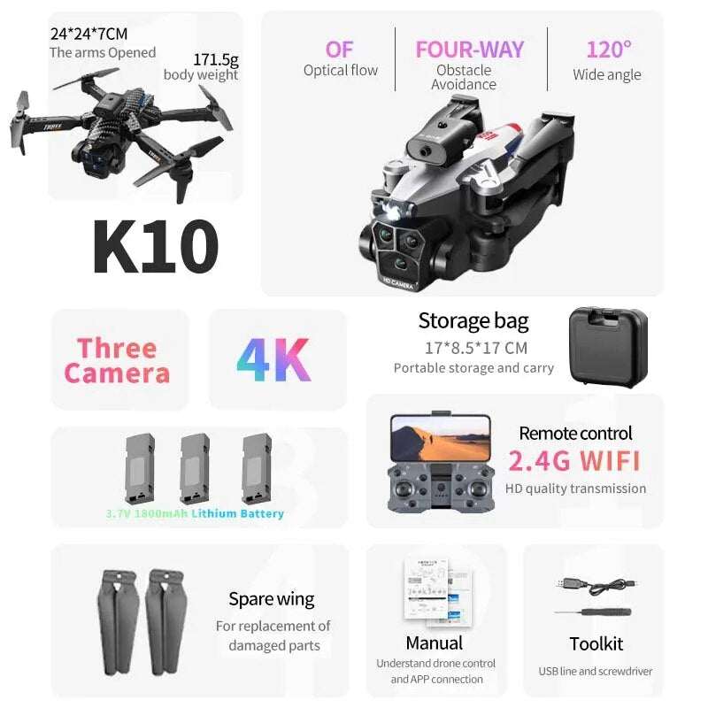 Drone kbdfa k10