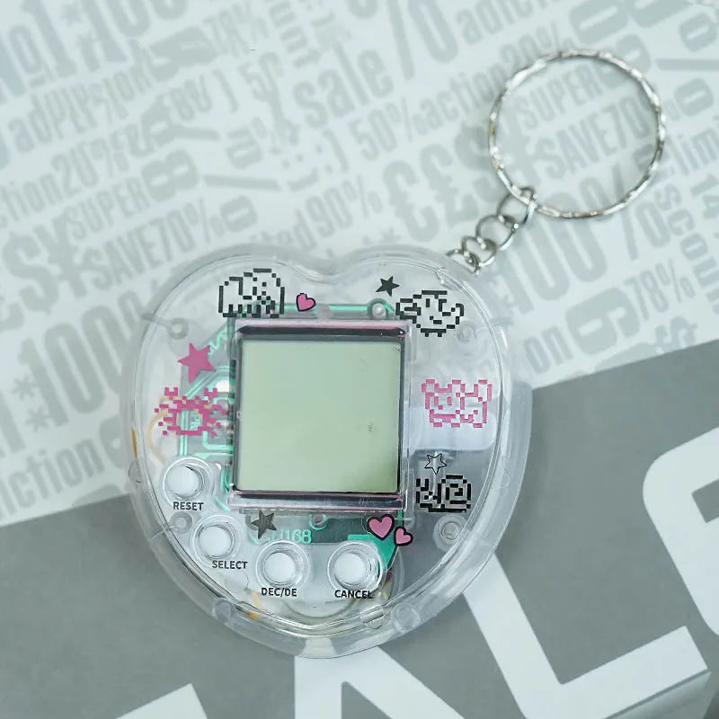 Virtual Electronic Pets Handheld Game Console - Nostalgic Digital Animals for Kids