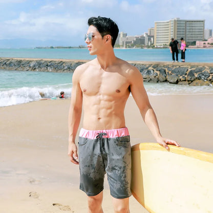 Men's Rash Guard Swim Shirts and Trunks - UV Protection, Quick-Dry Beach & Fishing Wear