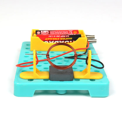 DIY DC Electric Motor Kit - Science Experiment for Students, Easy Control Toy