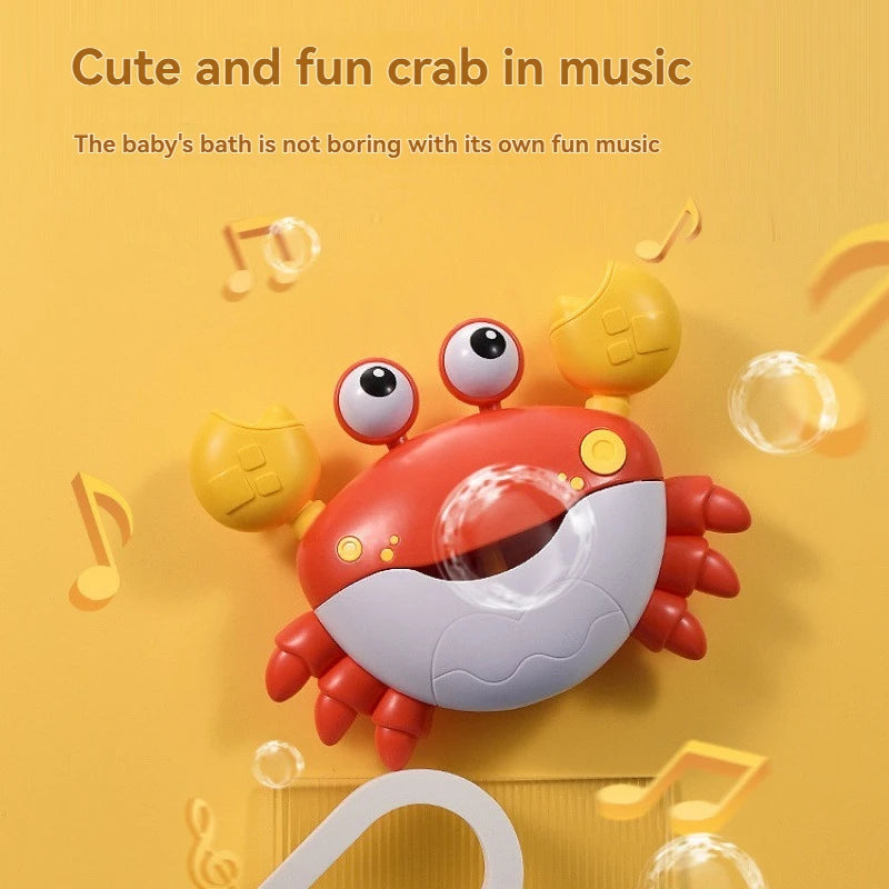Children's Crab Bubble Machine Bath Toy
