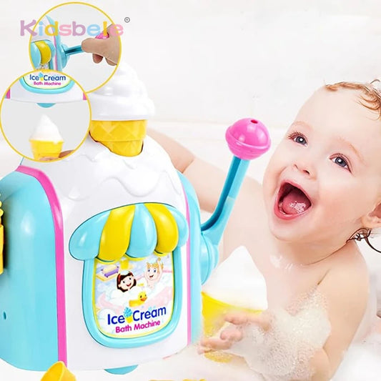 Toddler Ice Cream Bubble Foam Bath Toy