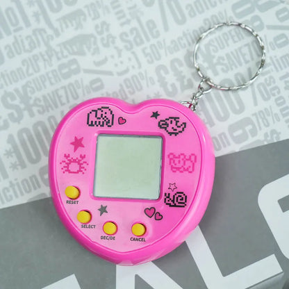 Virtual Electronic Pets Handheld Game Console - Nostalgic Digital Animals for Kids