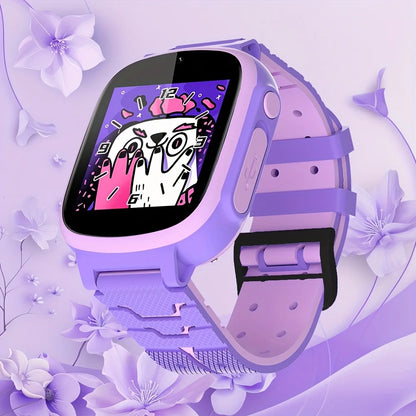 KESHUYOU i19 Smart Watch with HD Touch Screen, Camera, Puzzle Games, and More – Ideal Birthday Gift for Girls