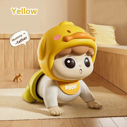Interactive Crawling Baby Doll with Music