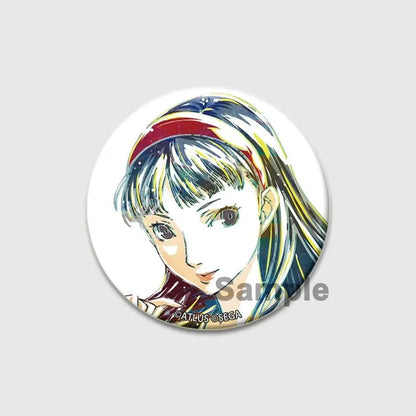 Cute Cartoon Enamel Lapel Pins – Persona 4 Brooches for Backpacks & Clothing