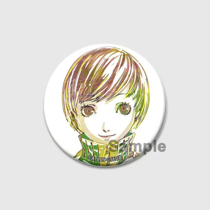 Cute Cartoon Enamel Lapel Pins – Persona 4 Brooches for Backpacks & Clothing