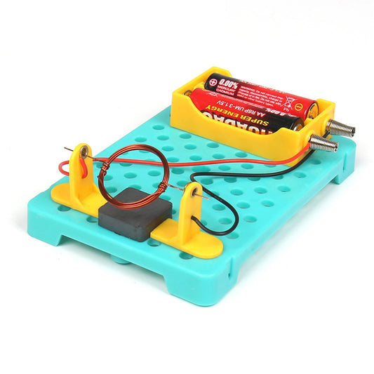 DIY DC Electric Motor Kit - Science Experiment for Students, Easy Control Toy