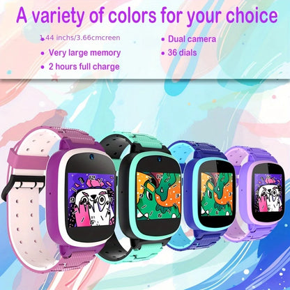 KESHUYOU i19 Smart Watch with HD Touch Screen, Camera, Puzzle Games, and More – Ideal Birthday Gift for Girls