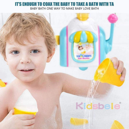 Toddler Ice Cream Bubble Foam Bath Toy