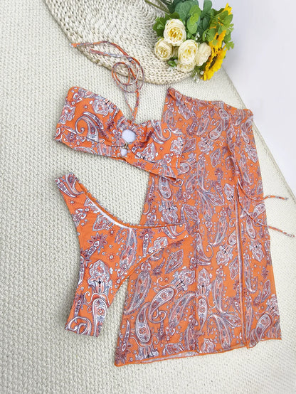 Women's Swimsuit & Beachwear Set – Sarong, Tankini & Cover-Up Dress