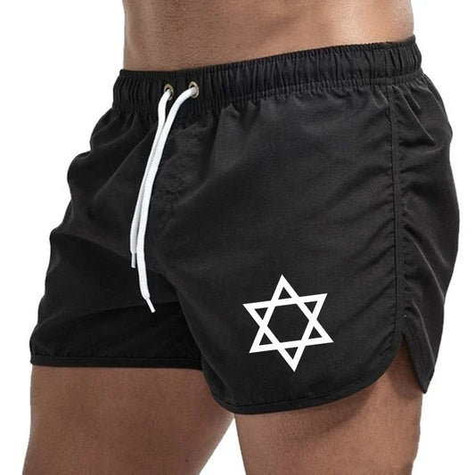Yahadut Men's High-Quality Fashion Beach & Sports Board Shorts