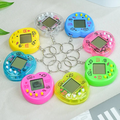 Virtual Electronic Pets Handheld Game Console - Nostalgic Digital Animals for Kids