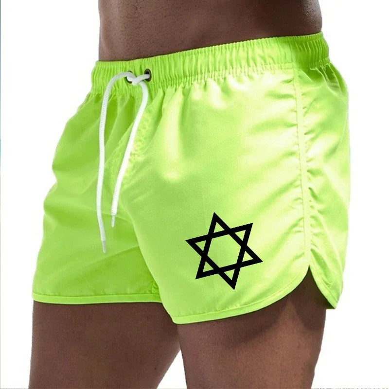 Yahadut Men's High-Quality Fashion Beach & Sports Board Shorts
