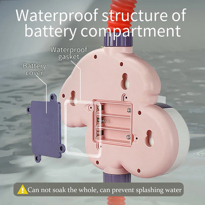 Automatic Elephant Baby Bath Toy - Fun Sprinkler Water Pump for Toddlers