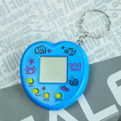 Virtual Electronic Pets Handheld Game Console - Nostalgic Digital Animals for Kids