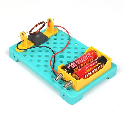 DIY DC Electric Motor Kit - Science Experiment for Students, Easy Control Toy