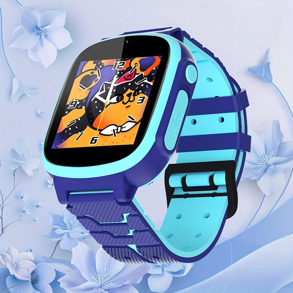KESHUYOU i19 Smart Watch with HD Touch Screen, Camera, Puzzle Games, and More – Ideal Birthday Gift for Girls