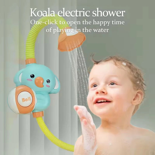Automatic Elephant Baby Bath Toy - Fun Sprinkler Water Pump for Toddlers