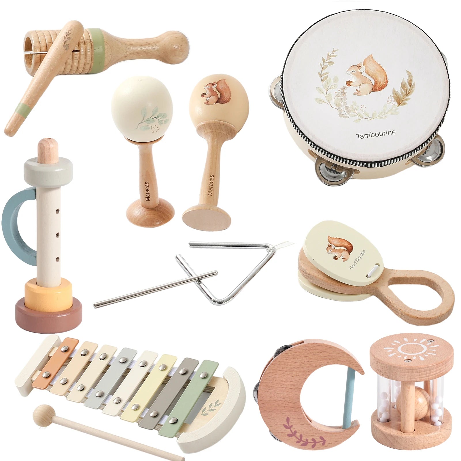 Montessori Baby Drum & Xylophone