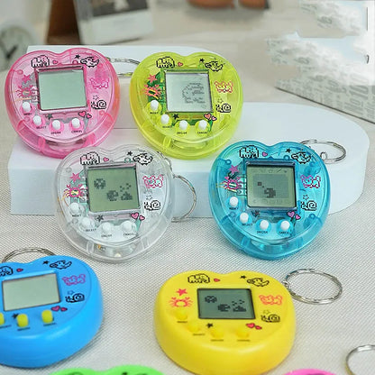 Virtual Electronic Pets Handheld Game Console - Nostalgic Digital Animals for Kids