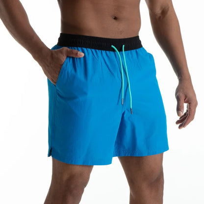 Men's Sexy Swimming Trunks - Solid Color Swim Briefs